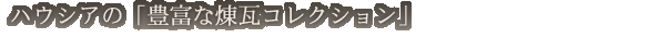 �n�E�V�A�́u�L�x�ȗ����R���N�V�����v